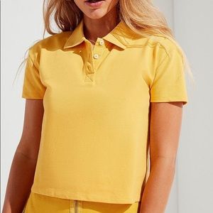 Urban Outfitters Yellow Polo
